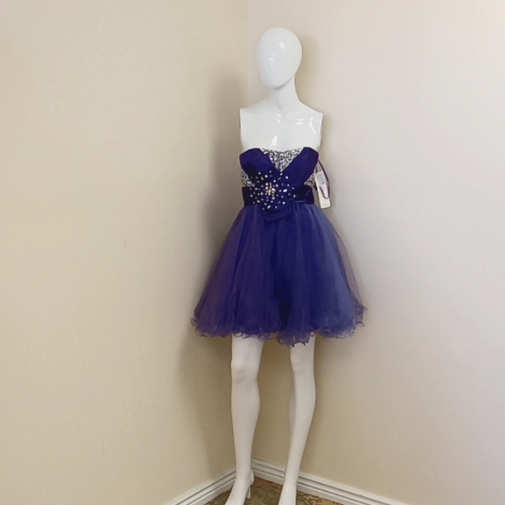 Nwt Let's size x-small homecoming dress